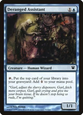 Deranged Assistant [Innistrad] MTG Single Magic: The Gathering  | Multizone: Comics And Games