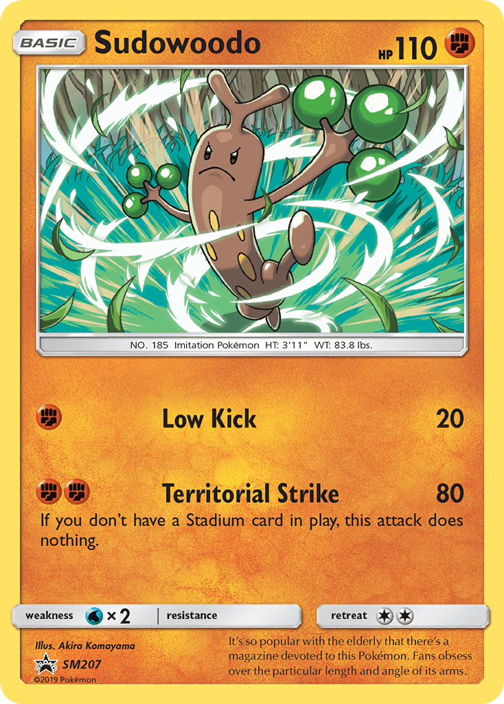 Sudowoodo (SM207) [Sun & Moon: Black Star Promos] Pokemon Single Pokémon  | Multizone: Comics And Games