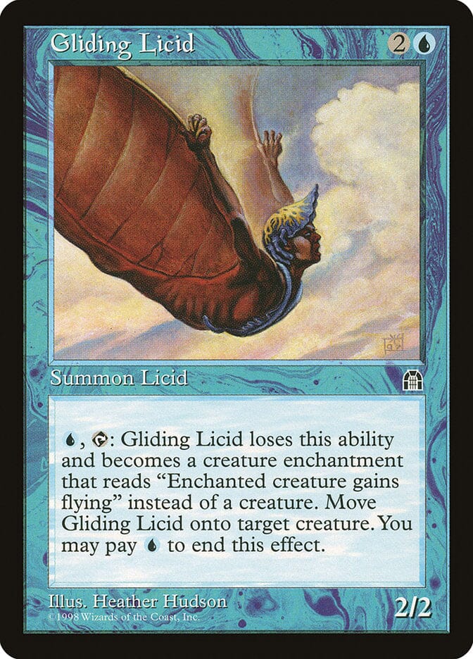 Gliding Licid [Stronghold] MTG Single Magic: The Gathering  | Multizone: Comics And Games