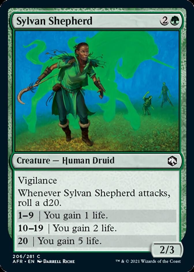 Sylvan Shepherd [Dungeons & Dragons: Adventures in the Forgotten Realms] MTG Single Magic: The Gathering  | Multizone: Comics And Games