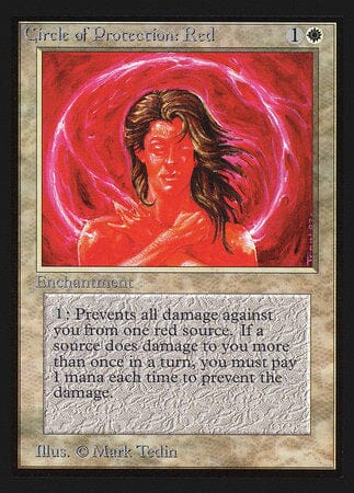 Circle of Protection: Red (IE) [Intl. Collectors’ Edition] MTG Single Magic: The Gathering  | Multizone: Comics And Games