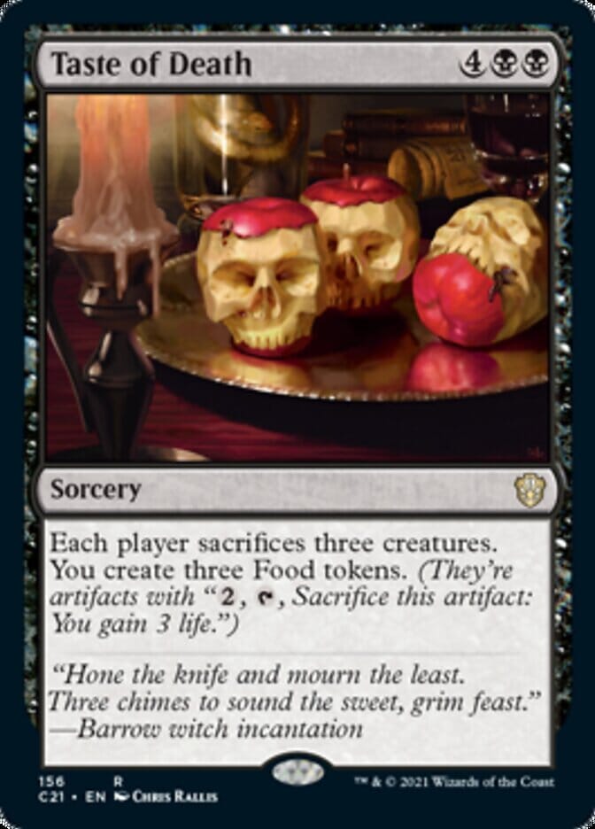 Taste of Death [Commander 2021] MTG Single Magic: The Gathering  | Multizone: Comics And Games