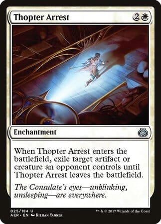 Thopter Arrest [Aether Revolt] MTG Single Magic: The Gathering  | Multizone: Comics And Games