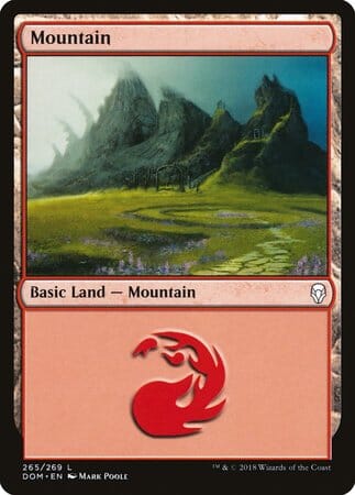 Mountain (265) [Dominaria] MTG Single Magic: The Gathering  | Multizone: Comics And Games
