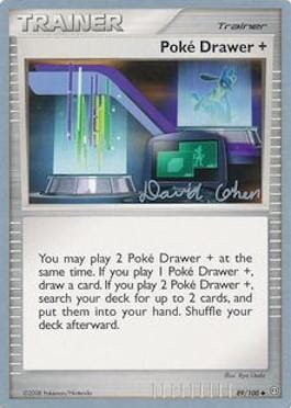 Poke Drawer + (89/100) (Stallgon - David Cohen) [World Championships 2009] Pokemon Single Pokémon  | Multizone: Comics And Games