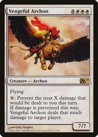 Vengeful Archon [Magic 2011] MTG Single Magic: The Gathering  | Multizone: Comics And Games