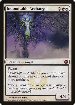 Indomitable Archangel [Scars of Mirrodin] MTG Single Magic: The Gathering  | Multizone: Comics And Games
