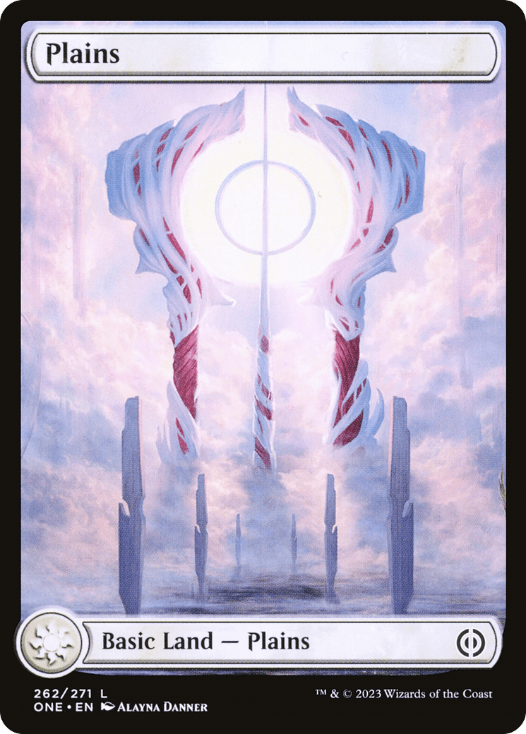 Plains (262) (Full-Art) [Phyrexia: All Will Be One] MTG Single Magic: The Gathering  | Multizone: Comics And Games