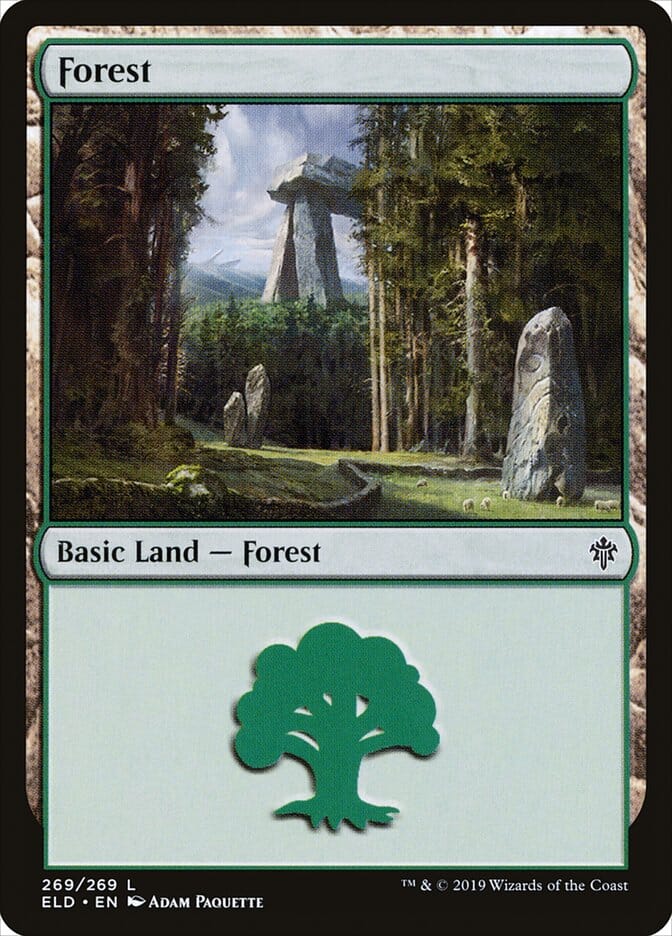 Forest (269) [Throne of Eldraine] MTG Single Magic: The Gathering  | Multizone: Comics And Games