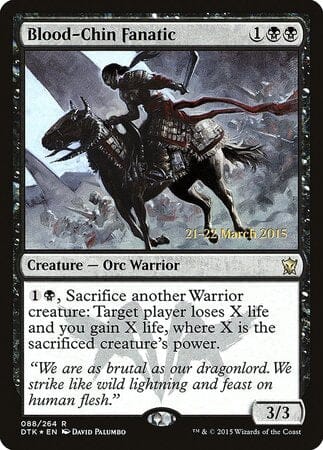 Blood-Chin Fanatic [Dragons of Tarkir Promos] MTG Single Magic: The Gathering  | Multizone: Comics And Games