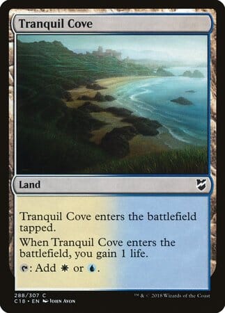 Tranquil Cove [Commander 2018] MTG Single Magic: The Gathering  | Multizone: Comics And Games