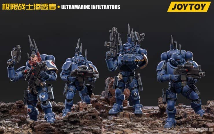 Joytoy Vanguard space marine Ultramarines Multizone: Comics And Games Infiltrators  | Multizone: Comics And Games
