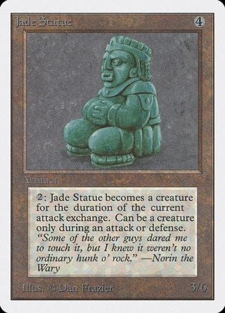 Jade Statue [Unlimited Edition] MTG Single Magic: The Gathering  | Multizone: Comics And Games