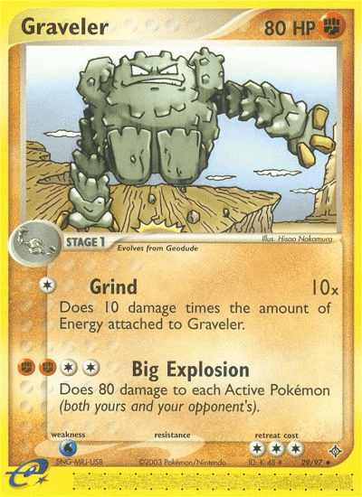 Graveler (29/97) [EX: Dragon] Pokemon Single Pokémon  | Multizone: Comics And Games
