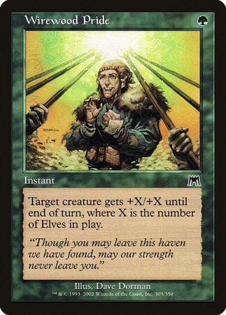 Wirewood Pride [Onslaught] MTG Single Magic: The Gathering  | Multizone: Comics And Games