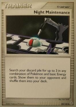 Night Maintenance (120/132) (Boltevoir - Michael Pramawat) [World Championships 2010] Pokemon Single Pokémon  | Multizone: Comics And Games