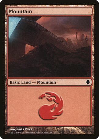 Mountain (244) [Rise of the Eldrazi] MTG Single Magic: The Gathering  | Multizone: Comics And Games