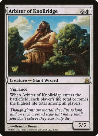 Arbiter of Knollridge [Commander 2011] MTG Single Magic: The Gathering  | Multizone: Comics And Games
