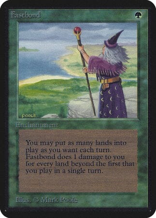Fastbond [Limited Edition Alpha] MTG Single Magic: The Gathering  | Multizone: Comics And Games