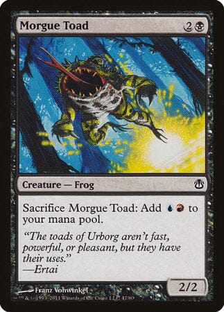 Morgue Toad [Duel Decks: Ajani vs. Nicol Bolas] MTG Single Magic: The Gathering  | Multizone: Comics And Games