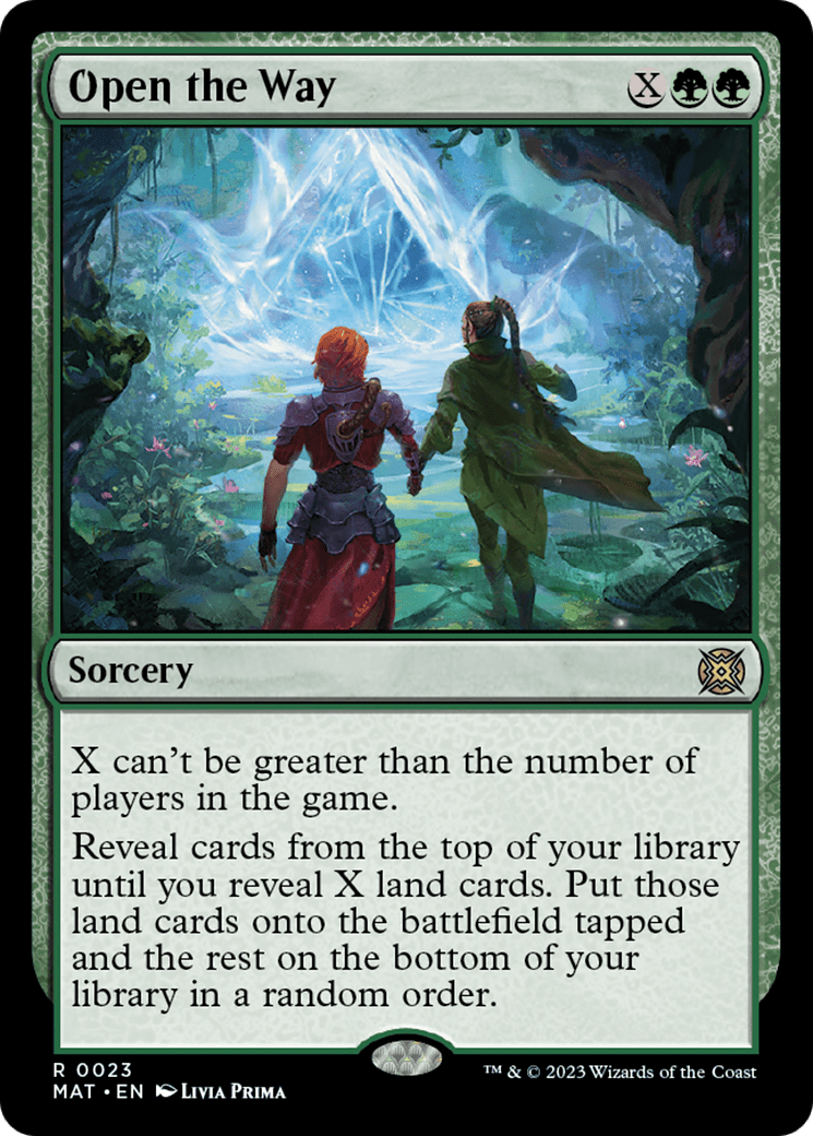 Open the Way [March of the Machine: The Aftermath] MTG Single Magic: The Gathering  | Multizone: Comics And Games