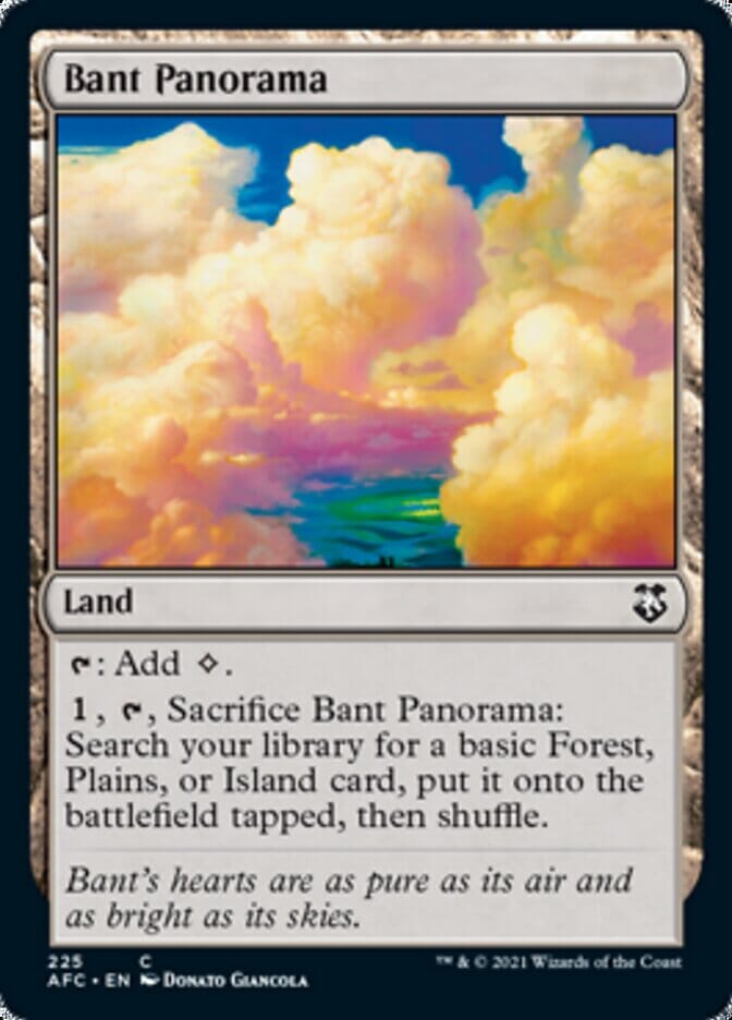 Bant Panorama [Dungeons & Dragons: Adventures in the Forgotten Realms Commander] MTG Single Magic: The Gathering  | Multizone: Comics And Games