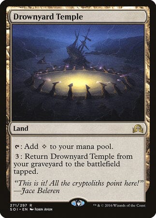 Drownyard Temple [Shadows over Innistrad] MTG Single Magic: The Gathering  | Multizone: Comics And Games