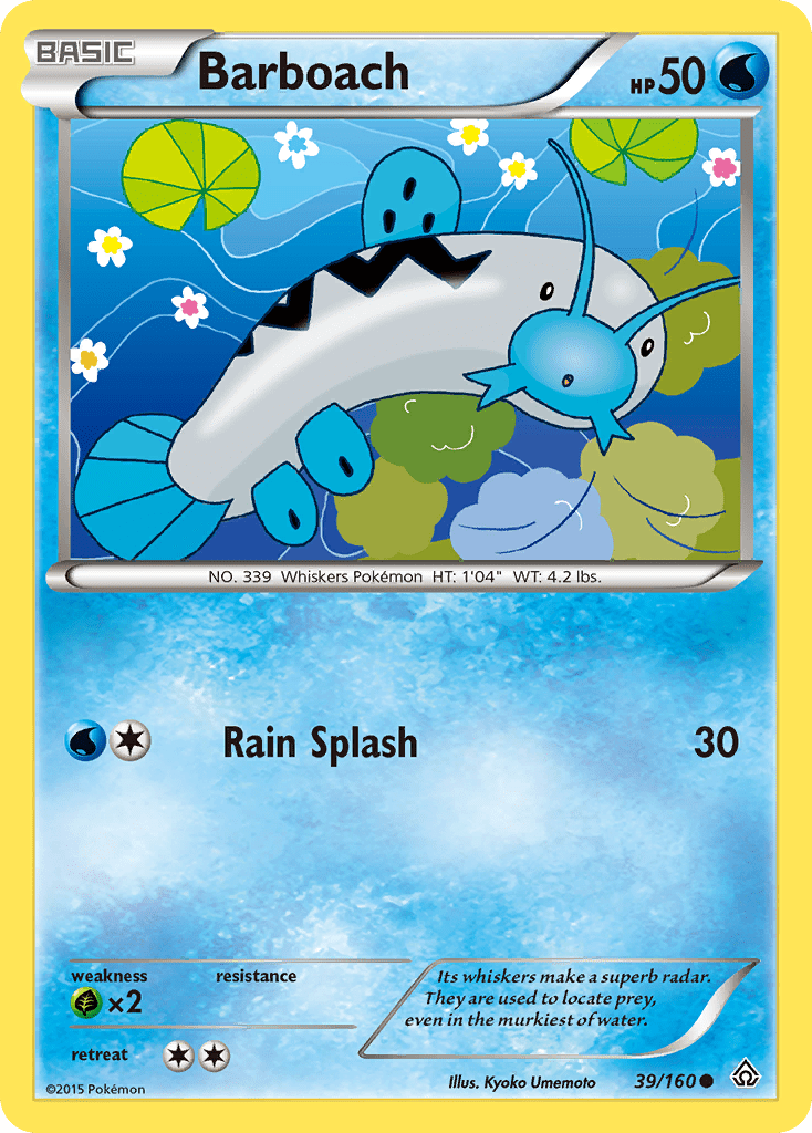 Barboach (39/160) [XY: Primal Clash] Pokemon Single Pokémon  | Multizone: Comics And Games