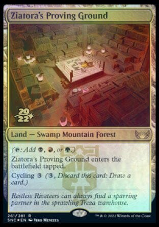Ziatora's Proving Ground [Streets of New Capenna Prerelease Promos] MTG Single Magic: The Gathering  | Multizone: Comics And Games