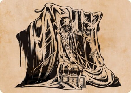 Gelatinous Cube (Showcase) Art Card [Dungeons & Dragons: Adventures in the Forgotten Realms Art Series] MTG Single Magic: The Gathering  | Multizone: Comics And Games