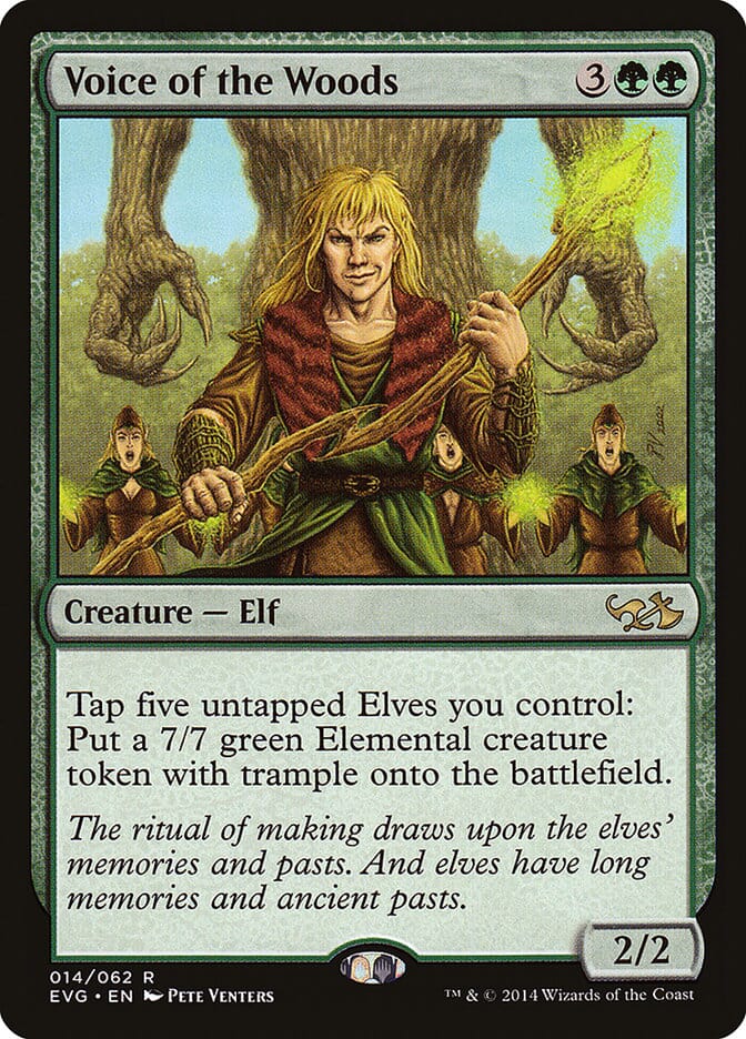 Voice of the Woods (Elves vs. Goblins) [Duel Decks Anthology] MTG Single Magic: The Gathering  | Multizone: Comics And Games