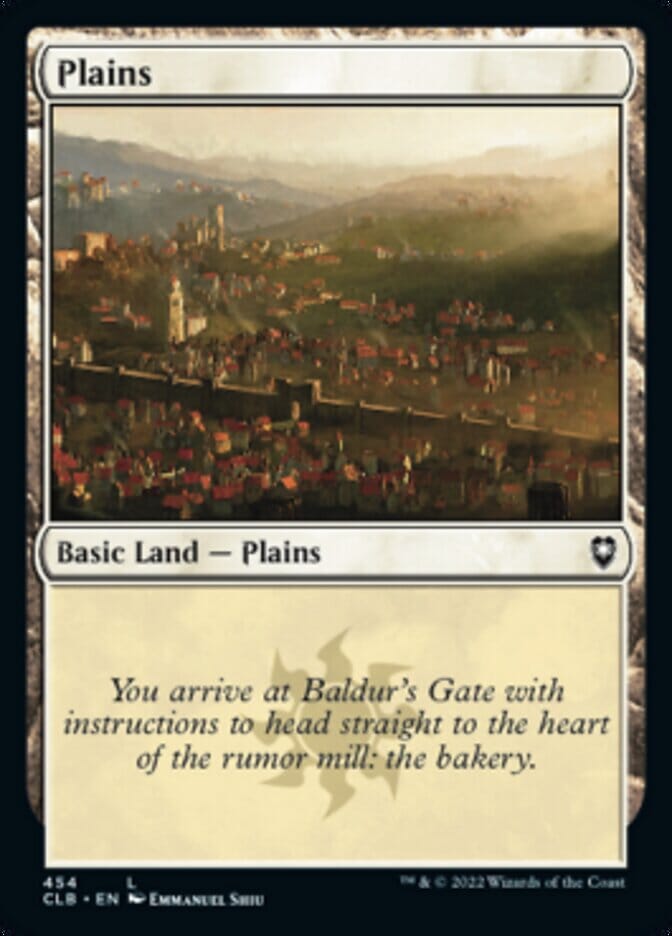 Plains (454) [Commander Legends: Battle for Baldur's Gate] MTG Single Magic: The Gathering  | Multizone: Comics And Games
