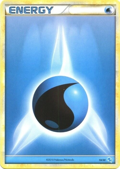 Water Energy (10/30) [HeartGold & SoulSilver: Trainer Kit - Gyarados] Pokemon Single Pokémon  | Multizone: Comics And Games