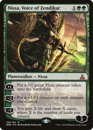 Nissa, Voice of Zendikar [Oath of the Gatewatch] MTG Single Magic: The Gathering  | Multizone: Comics And Games