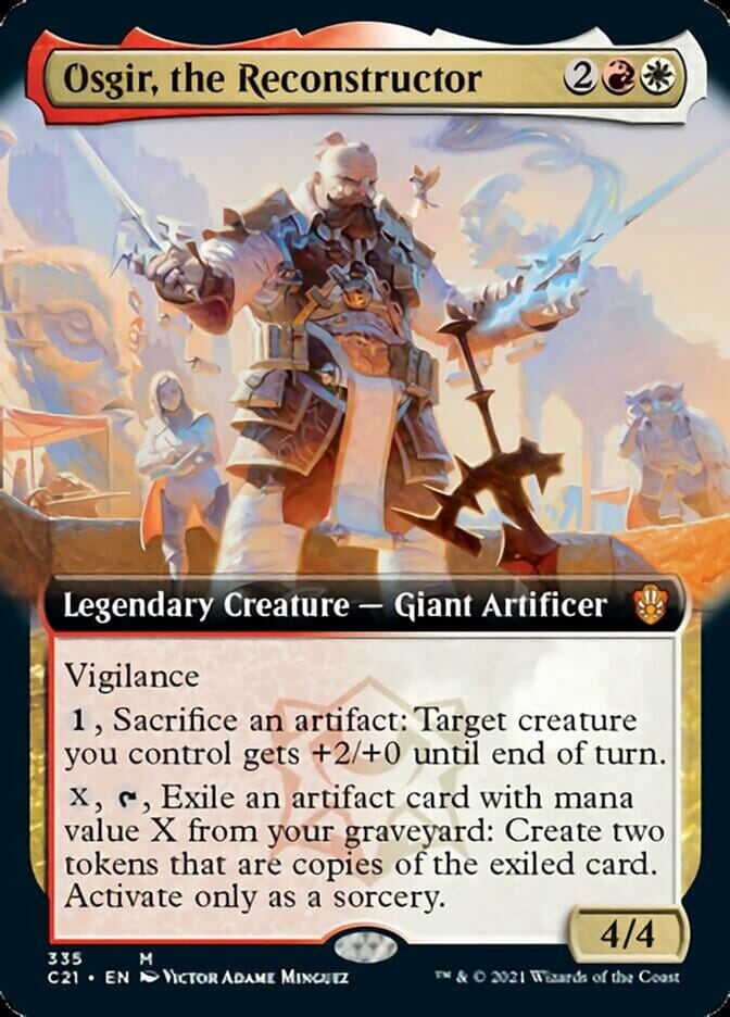 Osgir, the Reconstructor (Extended) [Commander 2021] MTG Single Magic: The Gathering  | Multizone: Comics And Games