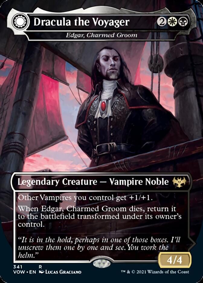 Edgar, Charmed Groom // Edgar Markov's Coffin - Dracula the Voyager // Casket of Native Earth [Innistrad: Crimson Vow] MTG Single Magic: The Gathering  | Multizone: Comics And Games