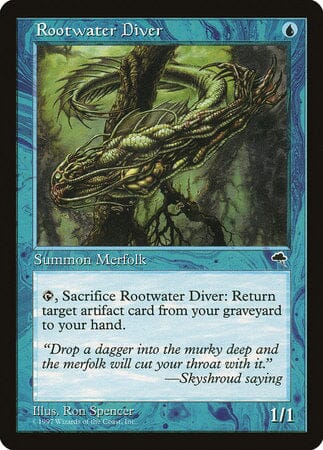 Rootwater Diver [Tempest] MTG Single Magic: The Gathering  | Multizone: Comics And Games