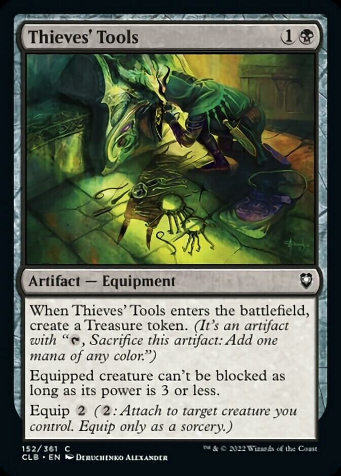 Thieves' Tools [Commander Legends: Battle for Baldur's Gate] MTG Single Magic: The Gathering  | Multizone: Comics And Games