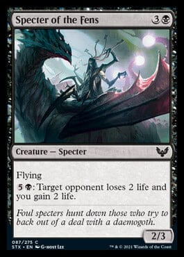 Specter of the Fens [Strixhaven: School of Mages] MTG Single Magic: The Gathering  | Multizone: Comics And Games