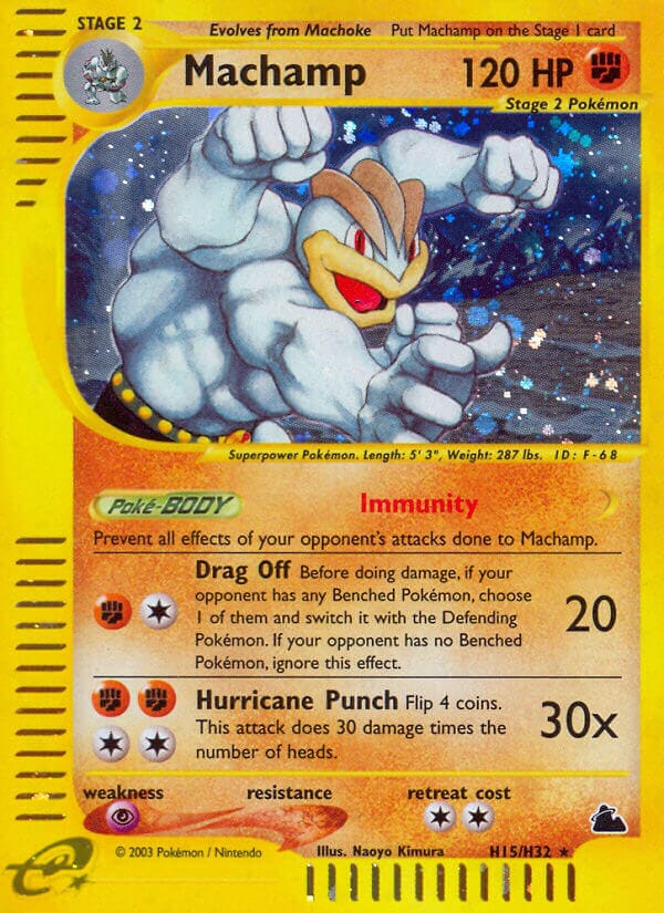 Machamp (H15/H32) [Skyridge] Pokemon Single Pokémon  | Multizone: Comics And Games