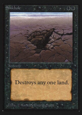 Sinkhole (IE) [Intl. Collectors’ Edition] MTG Single Magic: The Gathering  | Multizone: Comics And Games