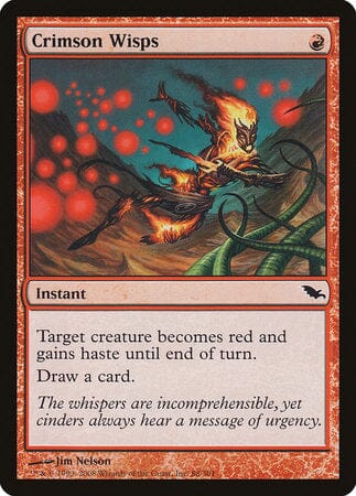Crimson Wisps [Shadowmoor] MTG Single Magic: The Gathering  | Multizone: Comics And Games