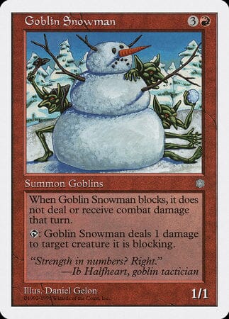 Goblin Snowman [Anthologies] MTG Single Magic: The Gathering  | Multizone: Comics And Games