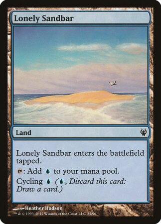 Lonely Sandbar [Duel Decks: Izzet vs. Golgari] MTG Single Magic: The Gathering  | Multizone: Comics And Games