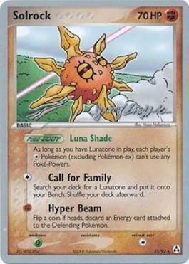 Solrock (25/92) (Rambolt - Jeremy Scharff-Kim) [World Championships 2007] Pokemon Single Pokémon  | Multizone: Comics And Games