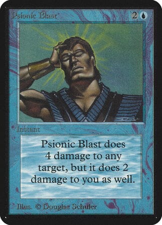 Psionic Blast [Limited Edition Alpha] MTG Single Magic: The Gathering  | Multizone: Comics And Games