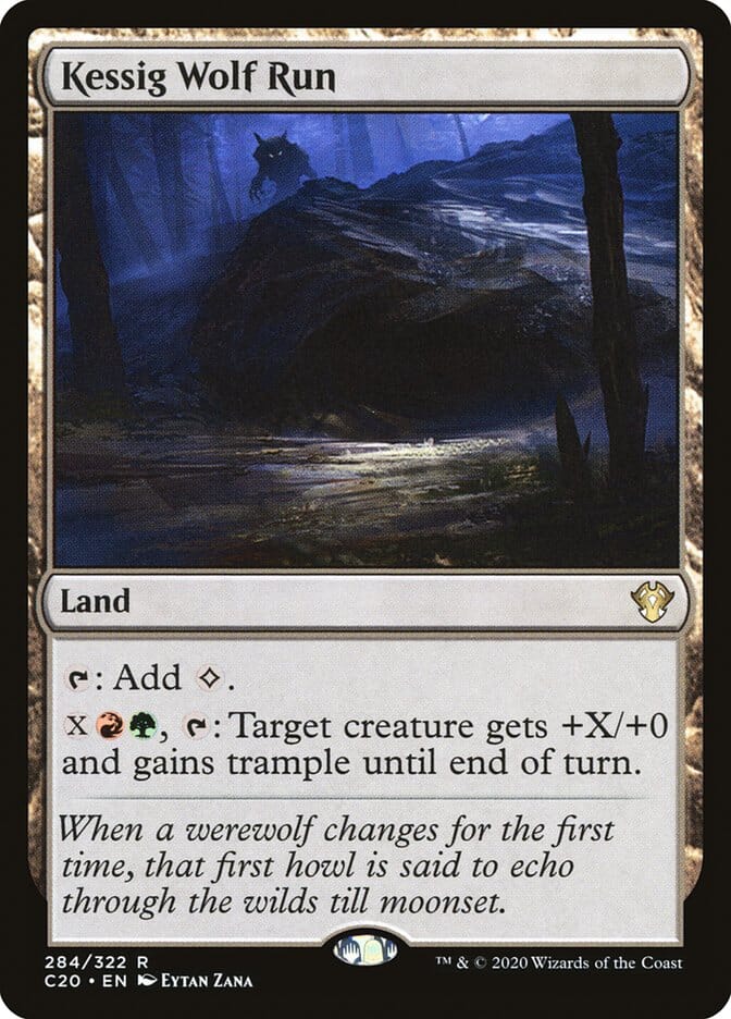 Kessig Wolf Run [Commander 2020] MTG Single Magic: The Gathering  | Multizone: Comics And Games