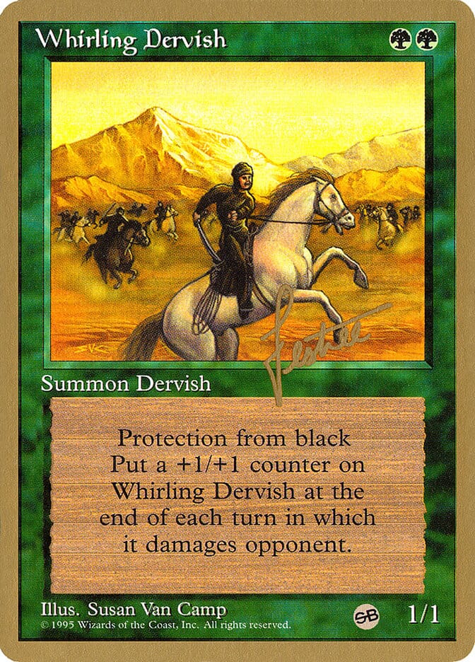 Whirling Dervish (Bertrand Lestree) (SB) [Pro Tour Collector Set] MTG Single Magic: The Gathering  | Multizone: Comics And Games