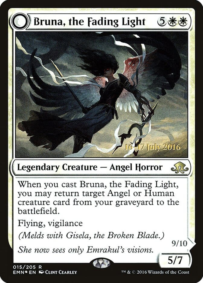 Bruna, the Fading Light [Eldritch Moon Prerelease Promos] MTG Single Magic: The Gathering  | Multizone: Comics And Games