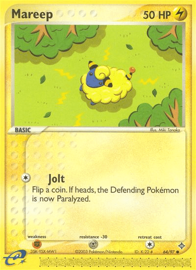 Mareep (64/97) [EX: Dragon] Pokemon Single Pokémon  | Multizone: Comics And Games
